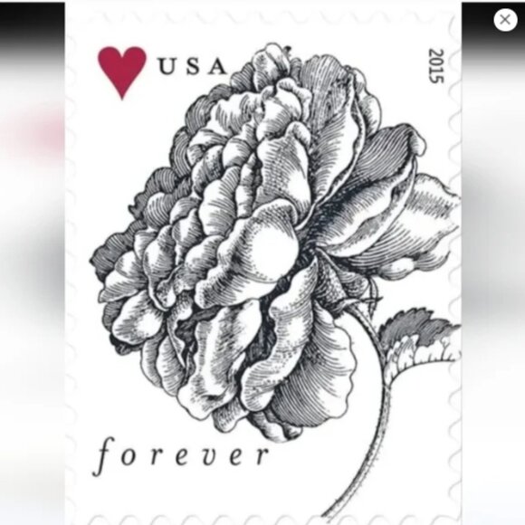 🎁🎁 forever stamps of Flower🎁🎁 - Picture 1 of 1